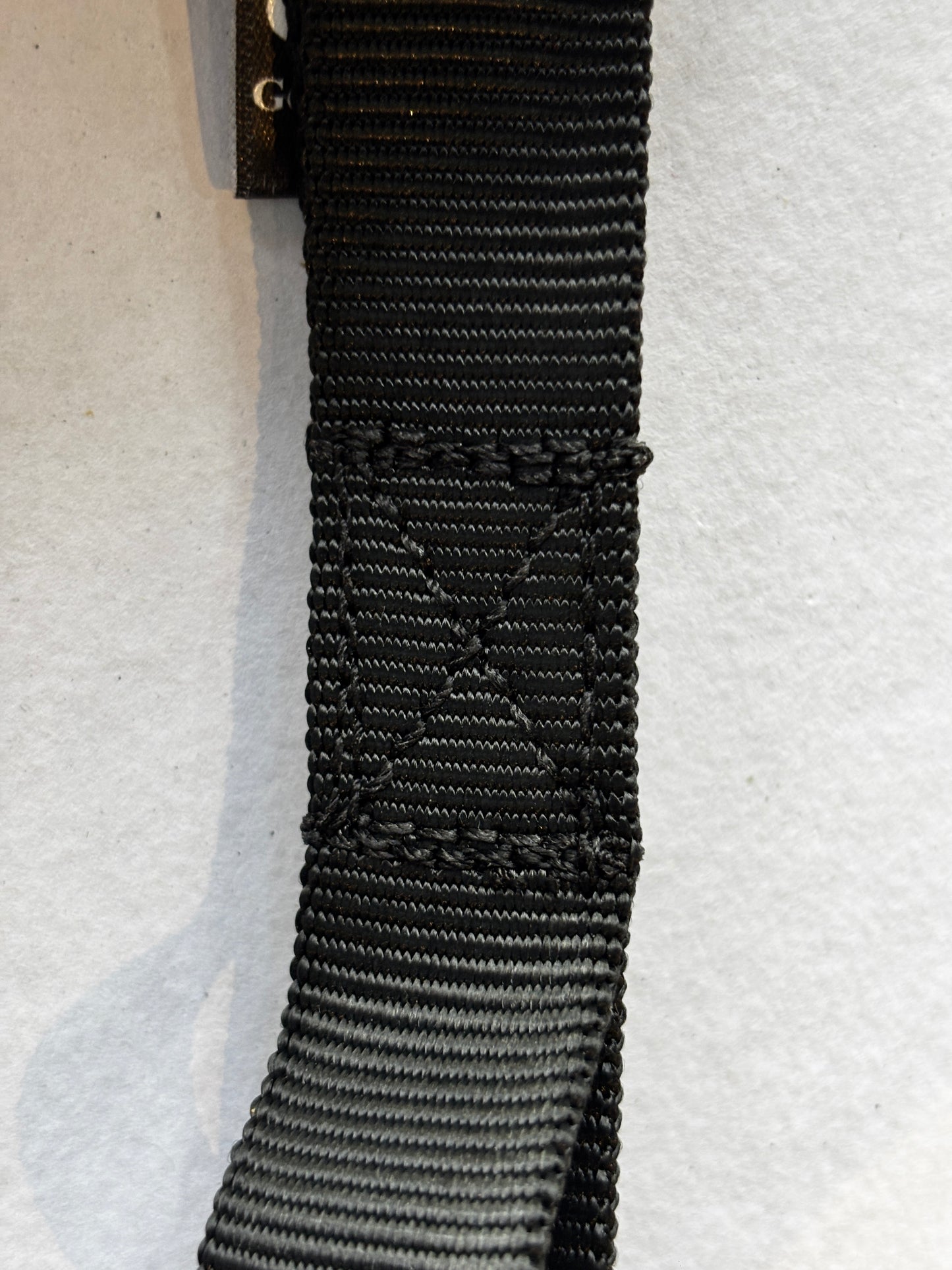 Daisy Chain Black with 2 Carabiners – 470 kg/Loop, 1.8 Ton Capacity – 14 Loops Heavy Duty Strap